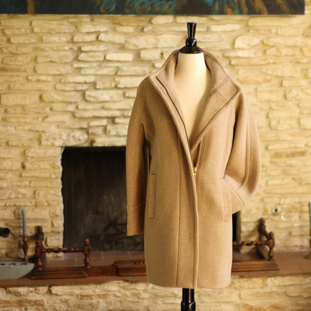 J Crew Parka Stadium Cloth (Reg Length Size 2)